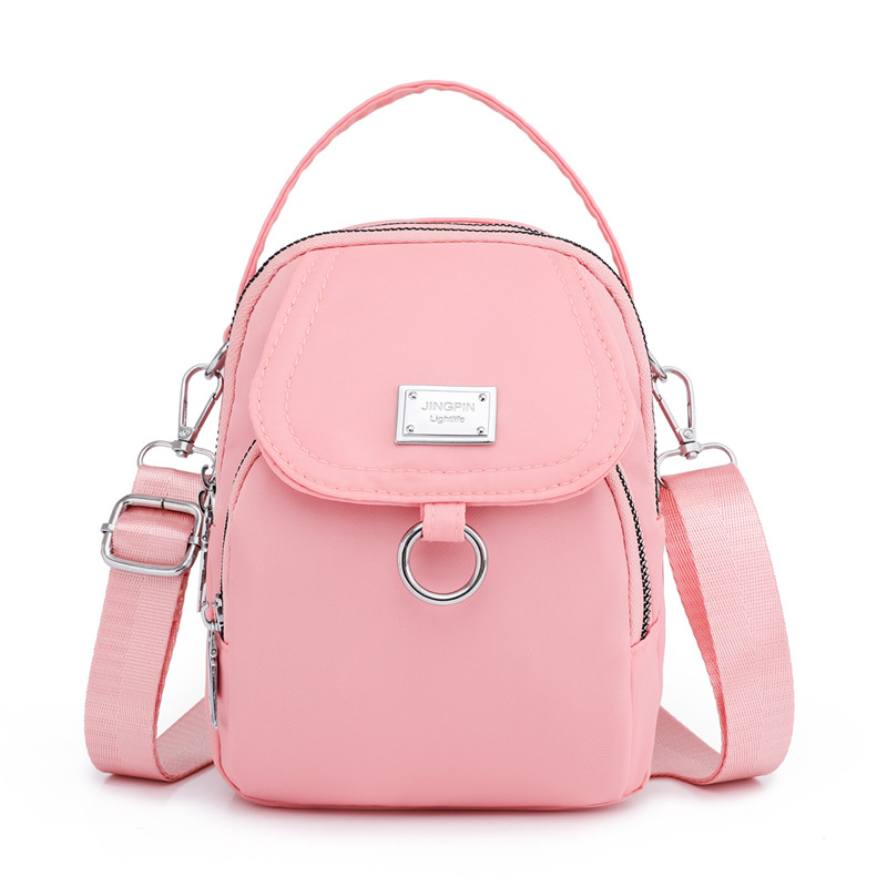 Fashionable shoulder bag pink