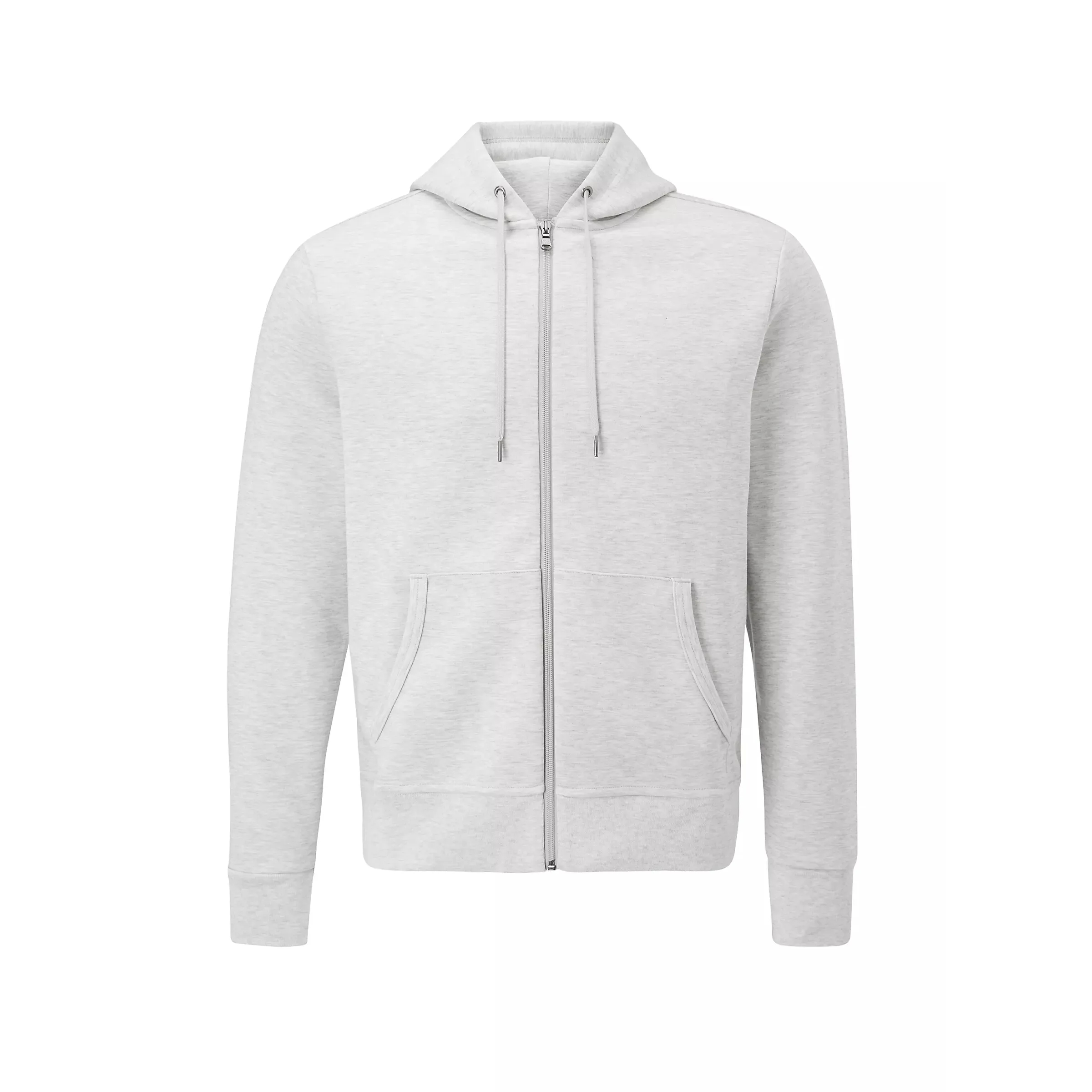 Pengaiming Top Quality Polo Hoodie Fashion Embossed Logo Blank Casual Heavyweight Zip Up Men's Hoodie
