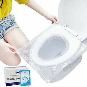 Buy 2 Free ShippingBiodegradable Disposable Plastic Toilet Seat Cover