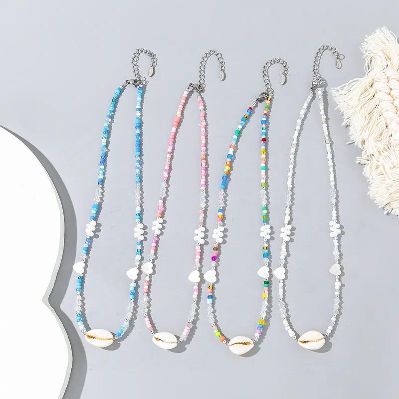 Beaded Shell Necklace