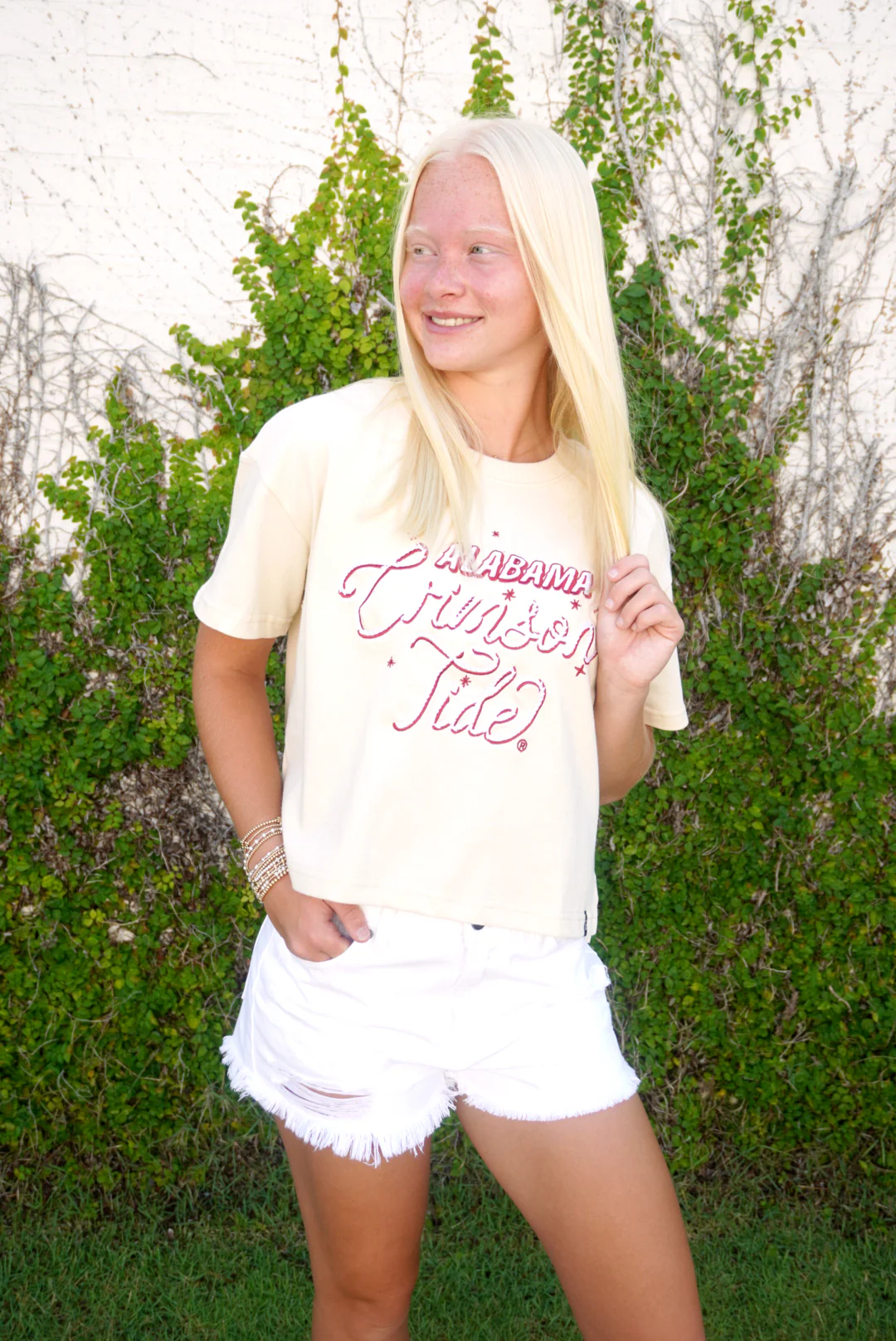 Alabama Crimson Tide Game Day Cropped Tee