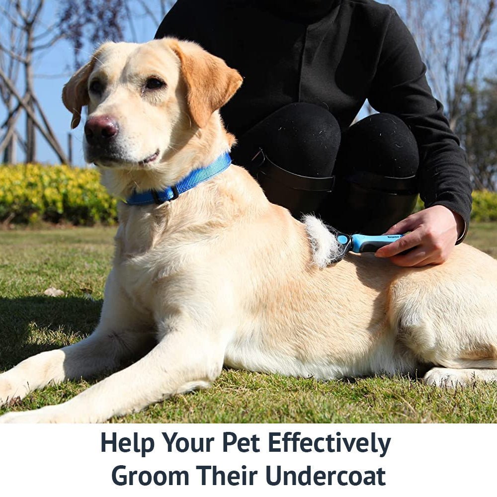 Buy 3 Free ShippingPet Grooming Brush - Double Sided Shedding And Dematting Undercoat Rake Comb