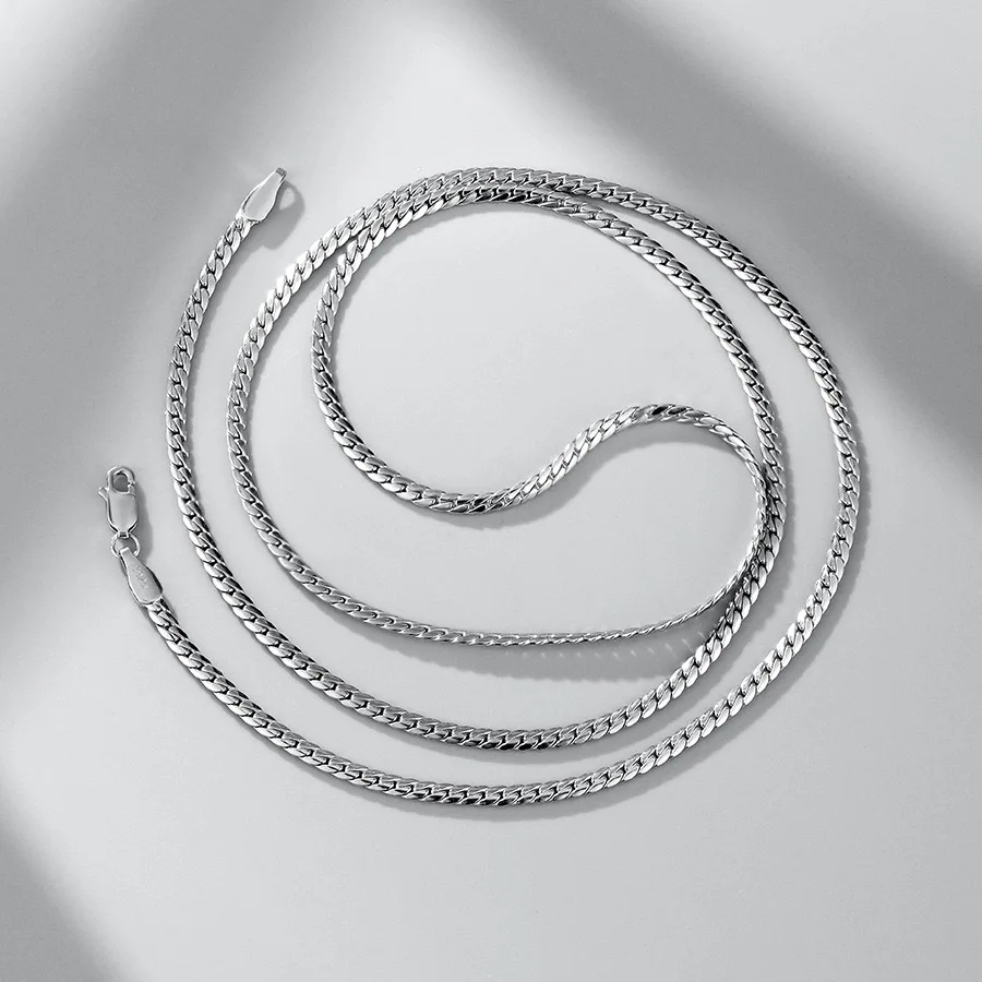 Cuban chain bamboo necklace for men and women couples