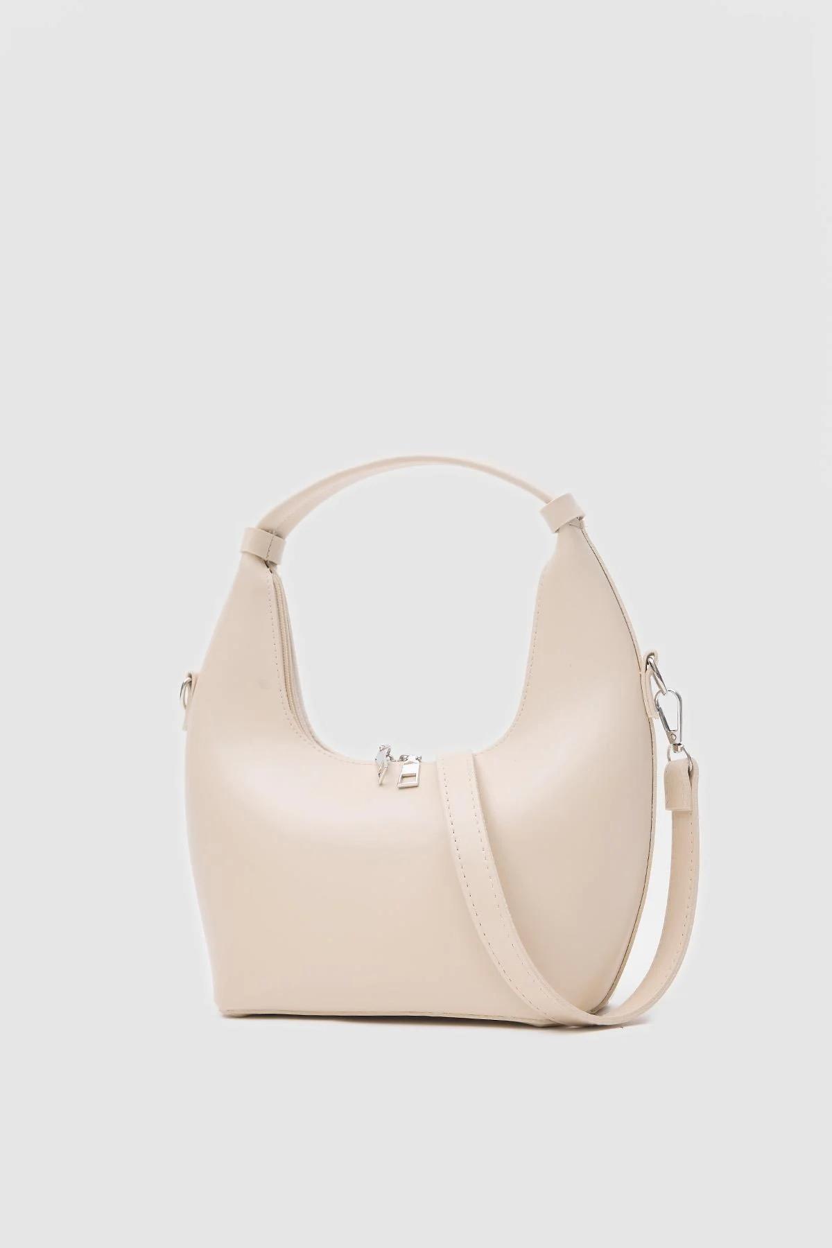 Chic Beige Shoulder Bag