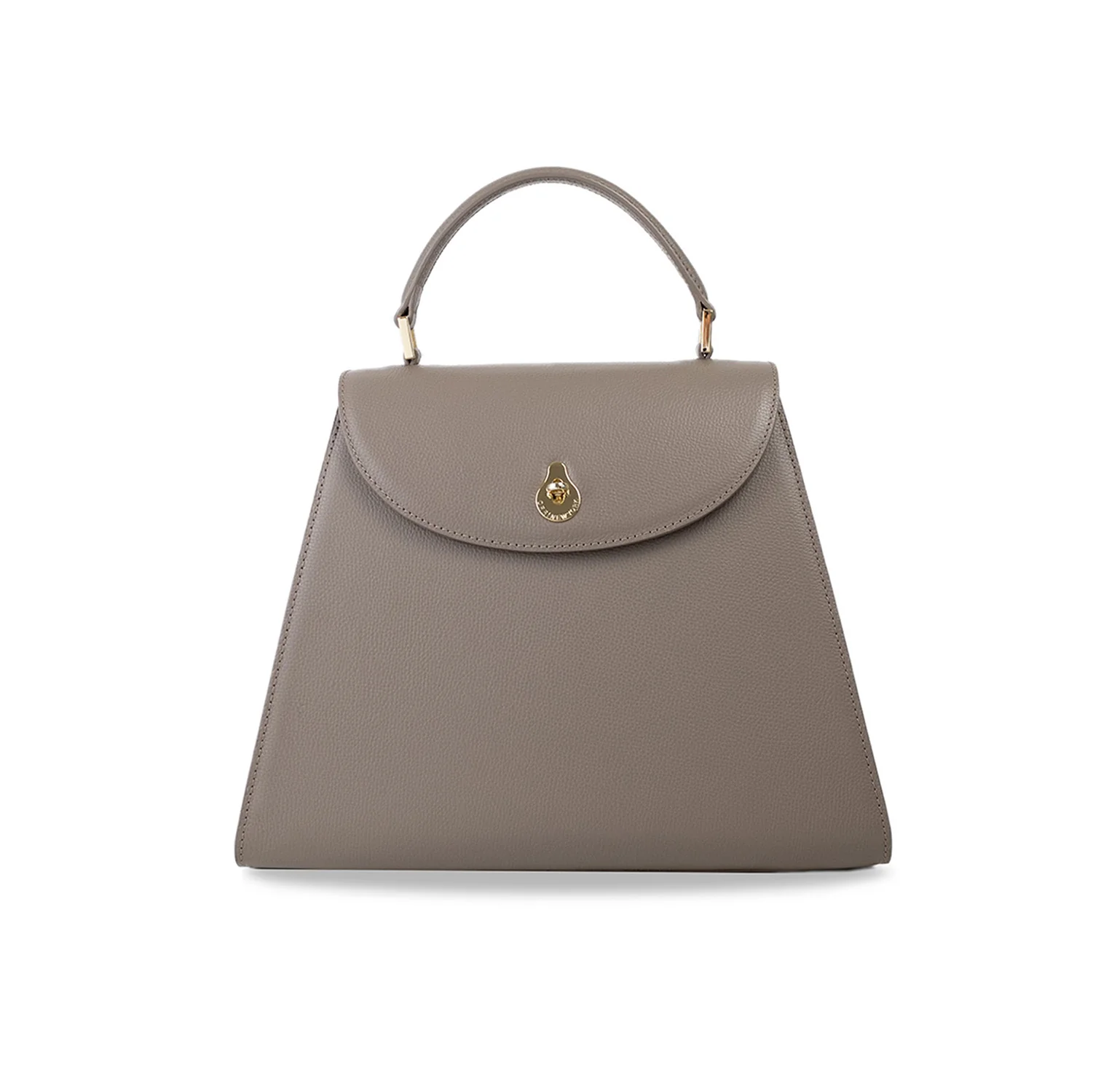 MEDIUM CALLA SATCHEL - BEIGE