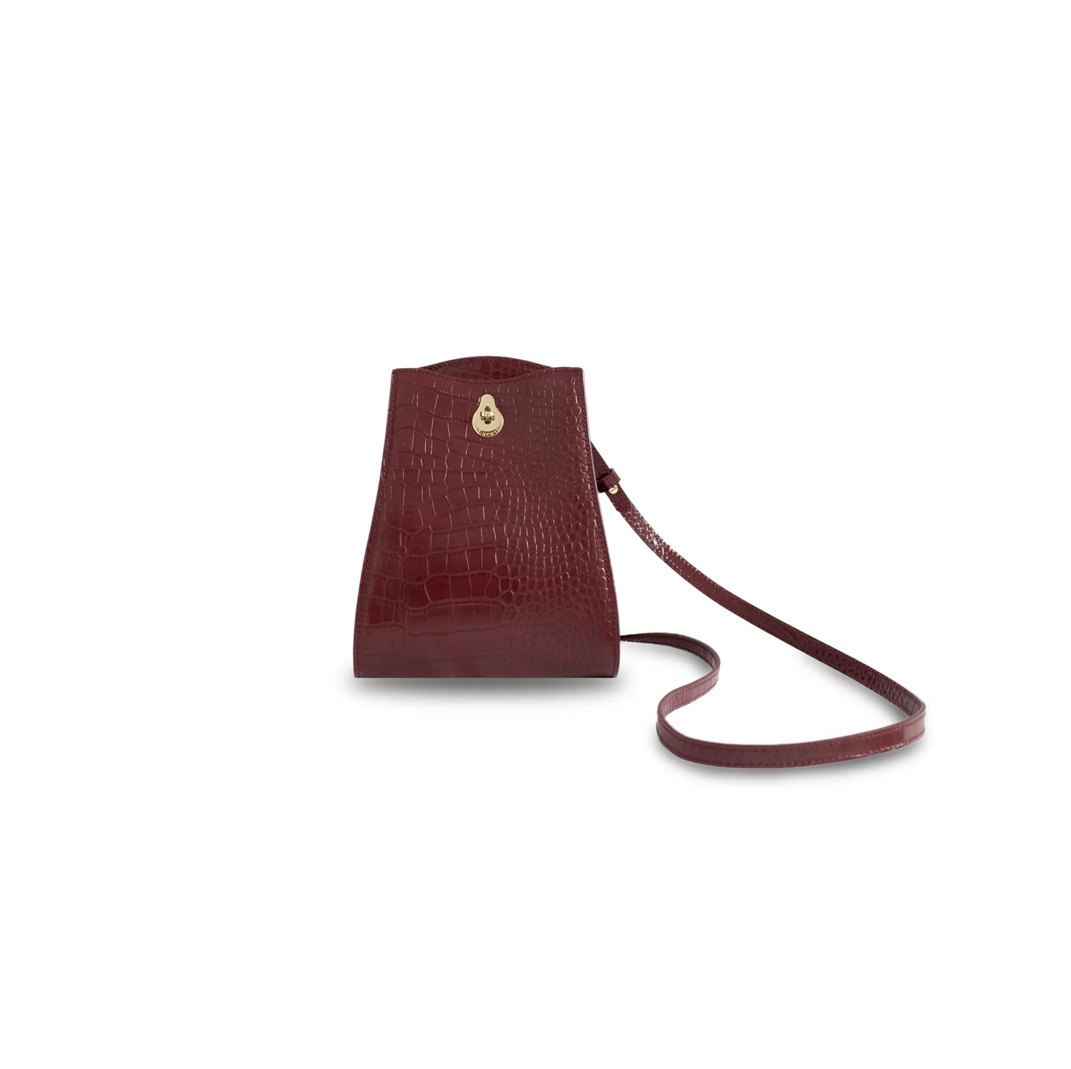 CROSSBODY BAG - BURGUNDY