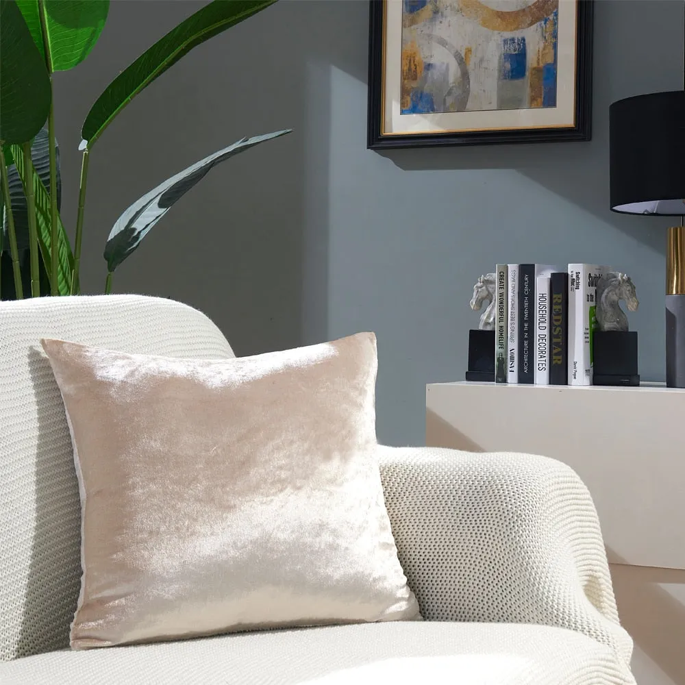 Cojín de terciopelo de hielo para dormitorio