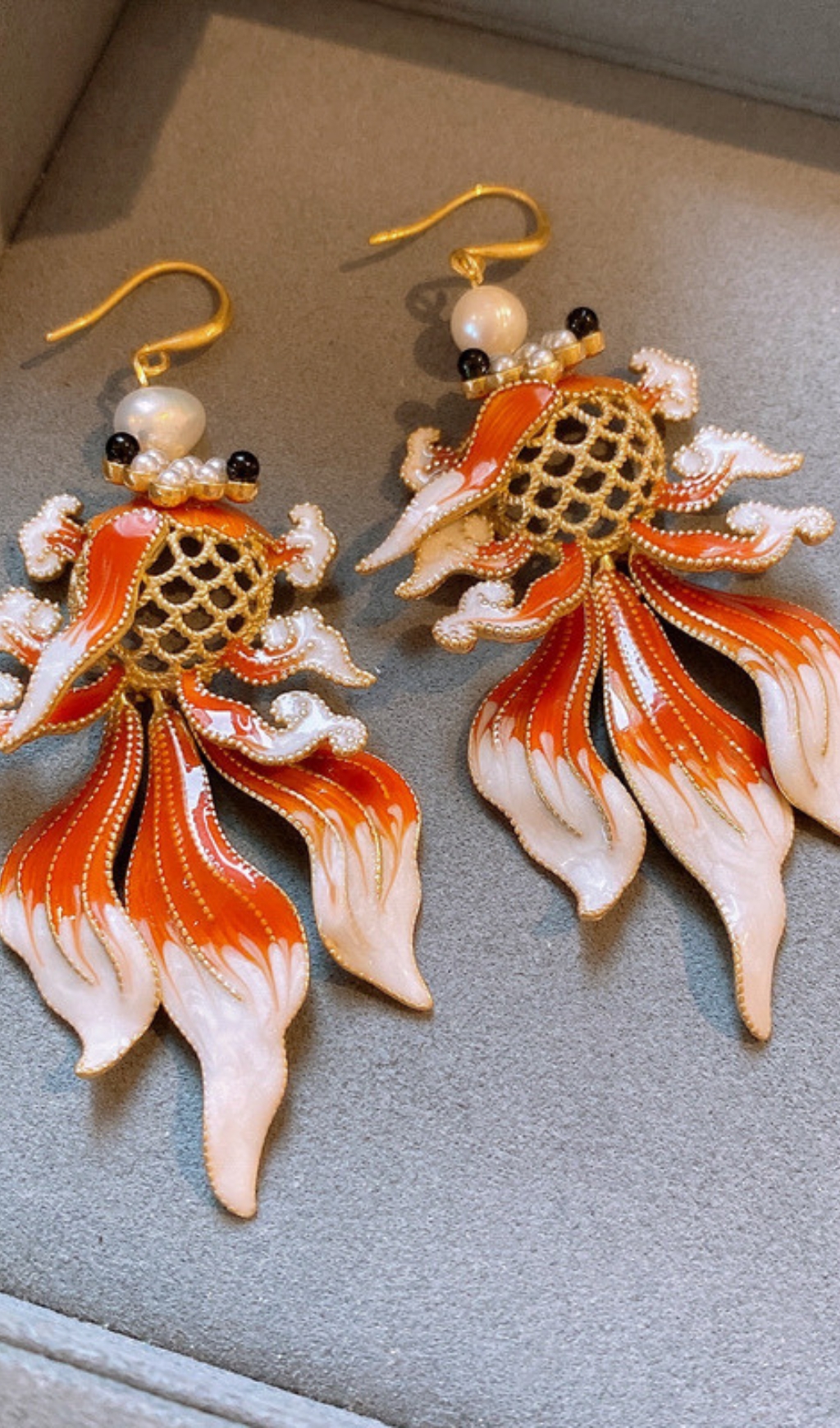 Denis Koi Earrings